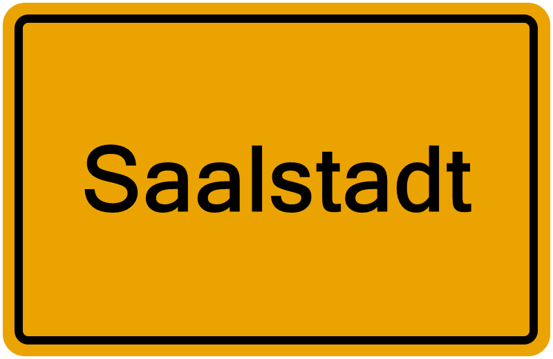 Handelsregisterauszug Saalstadt