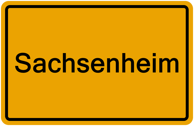 Handelsregisterauszug Sachsenheim