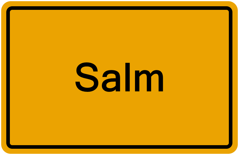 Handelsregisterauszug Salm