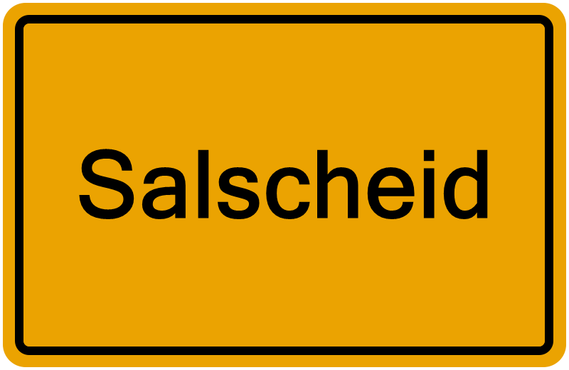 Handelsregisterauszug Salscheid