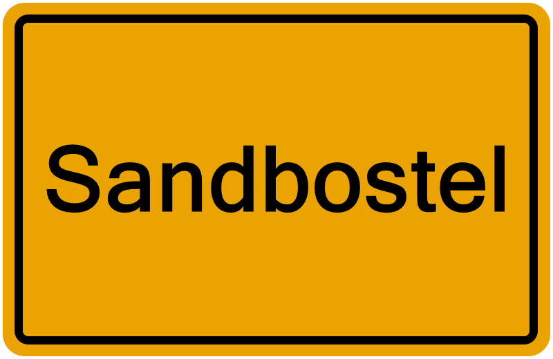Handelsregisterauszug Sandbostel