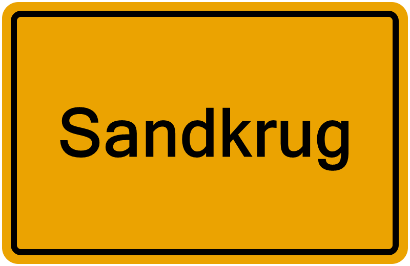 Handelsregisterauszug Sandkrug