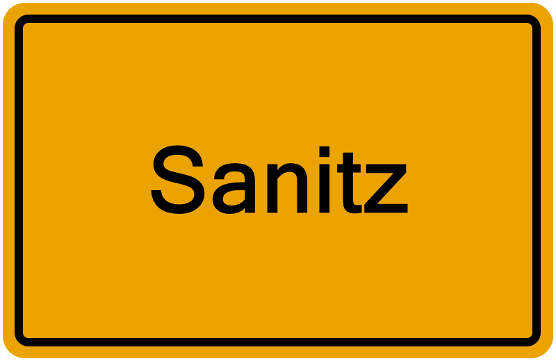 Handelsregisterauszug Sanitz