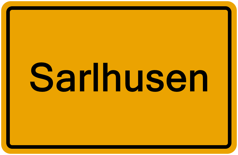 Handelsregisterauszug Sarlhusen