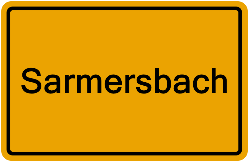 Handelsregisterauszug Sarmersbach