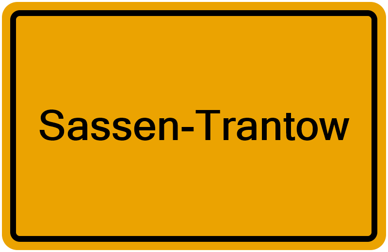 Handelsregisterauszug Sassen-Trantow