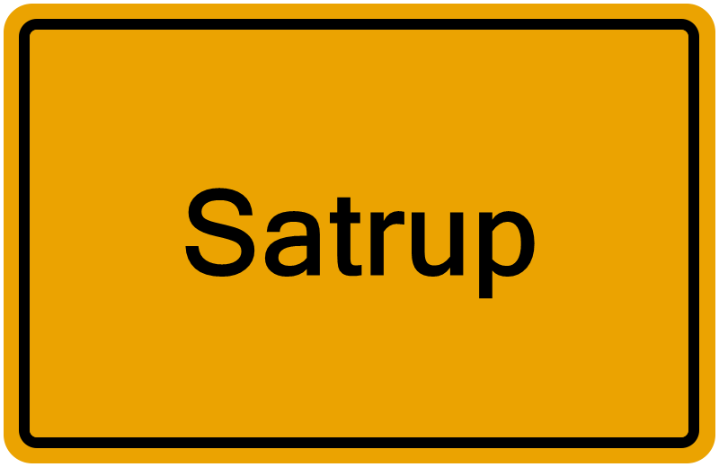 Handelsregisterauszug Satrup