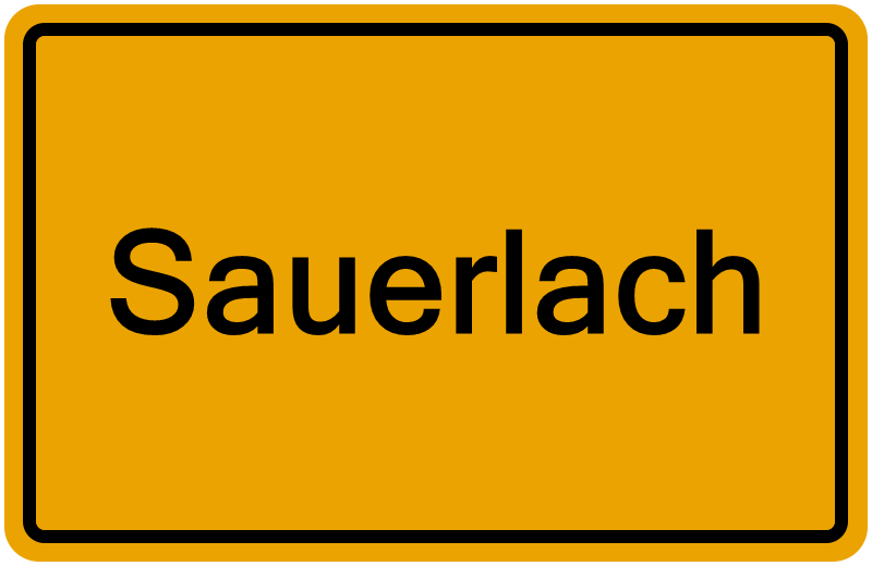 Handelsregisterauszug Sauerlach