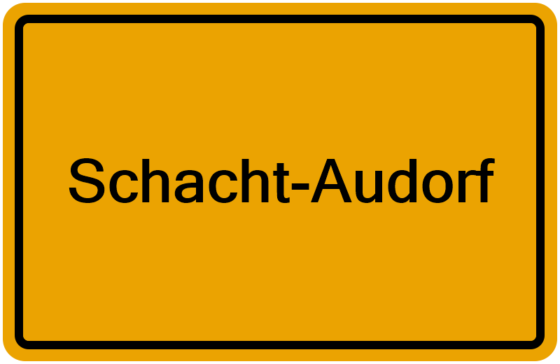 Handelsregisterauszug Schacht-Audorf