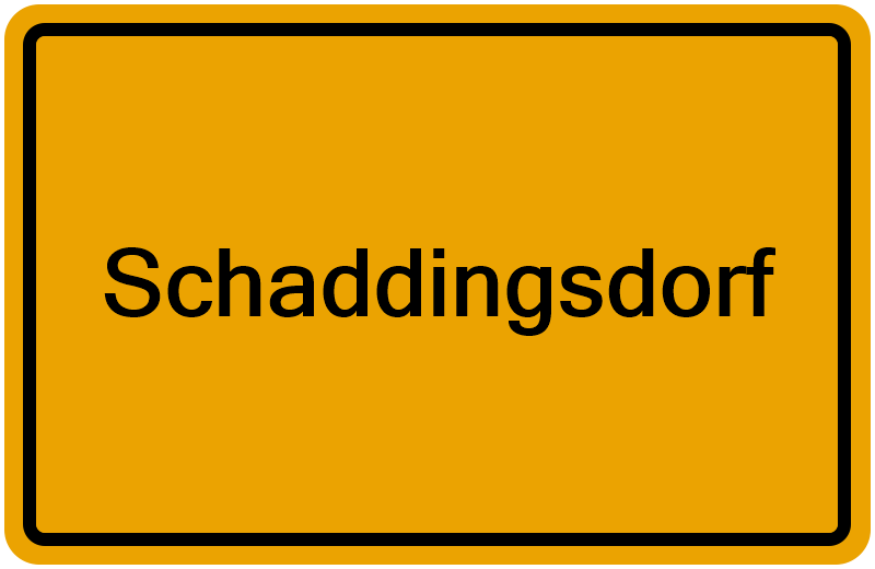 Handelsregisterauszug Schaddingsdorf