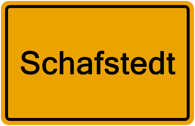 Handelsregisterauszug Schafstedt