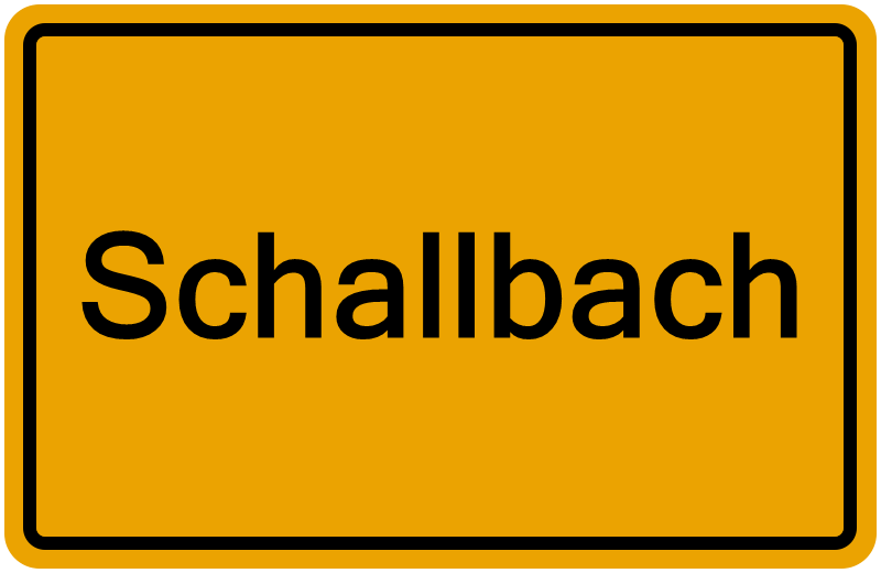 Handelsregisterauszug Schallbach