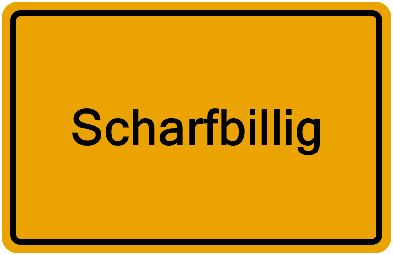 Handelsregisterauszug Scharfbillig