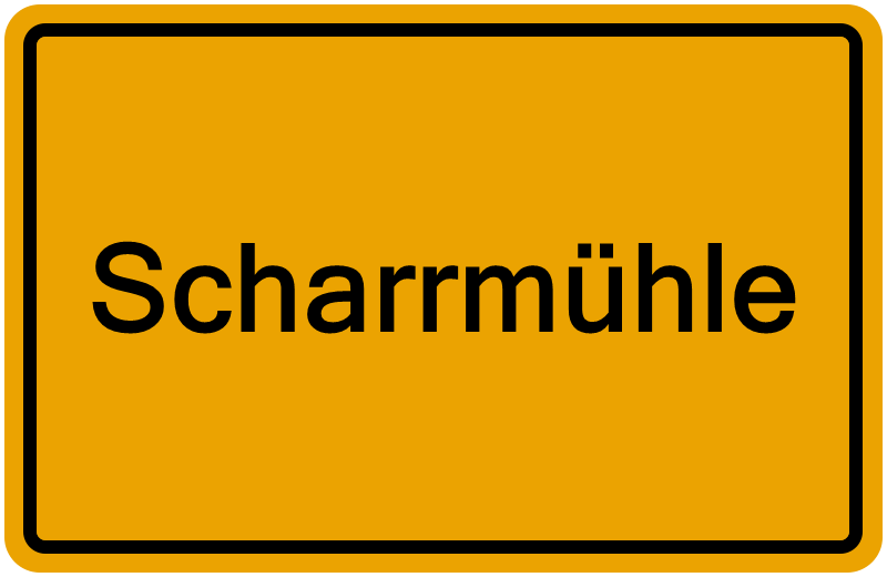 Handelsregisterauszug Scharrmühle