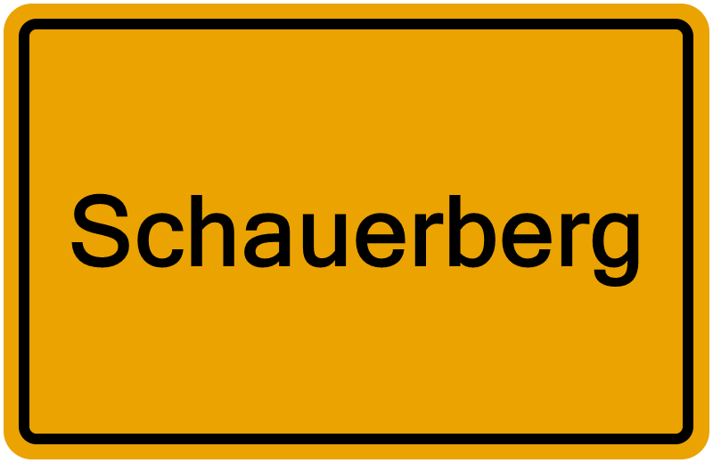 Handelsregisterauszug Schauerberg