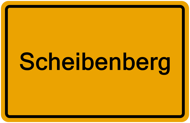 Handelsregisterauszug Scheibenberg