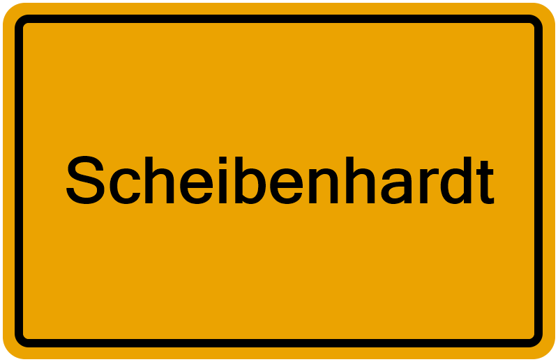 Handelsregisterauszug Scheibenhardt