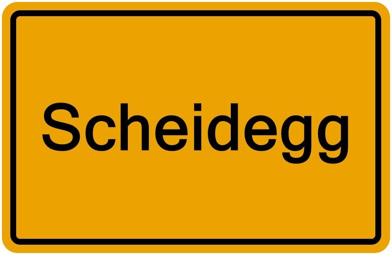 Handelsregisterauszug Scheidegg