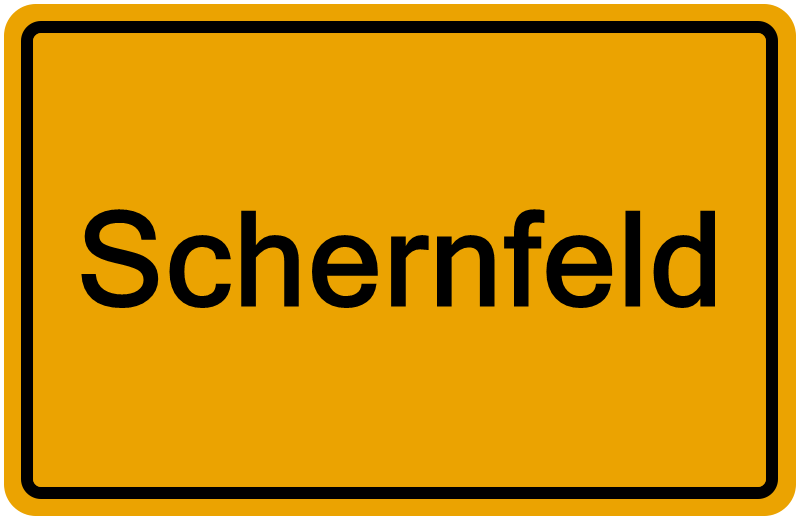 Handelsregisterauszug Schernfeld