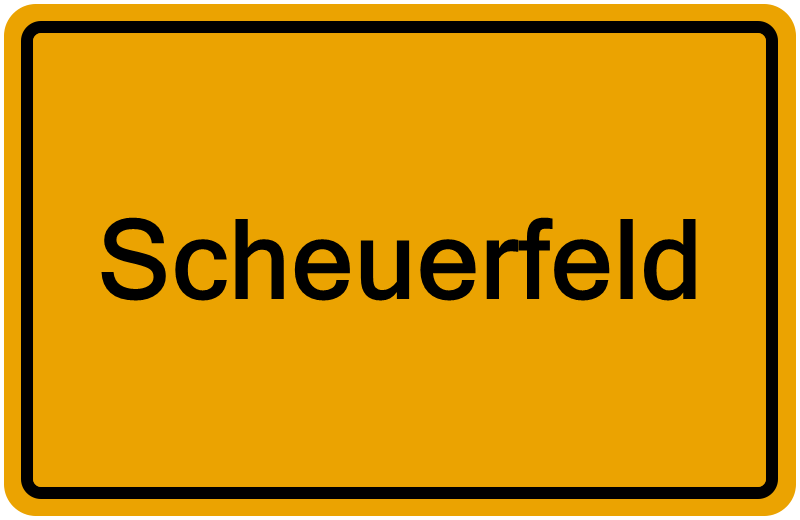 Handelsregisterauszug Scheuerfeld