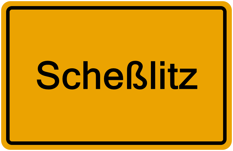 Handelsregisterauszug Scheßlitz