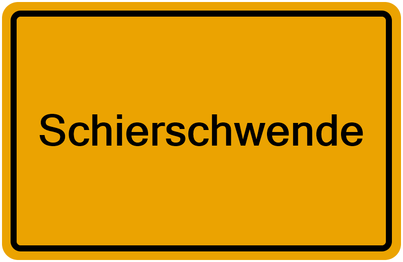 Handelsregisterauszug Schierschwende