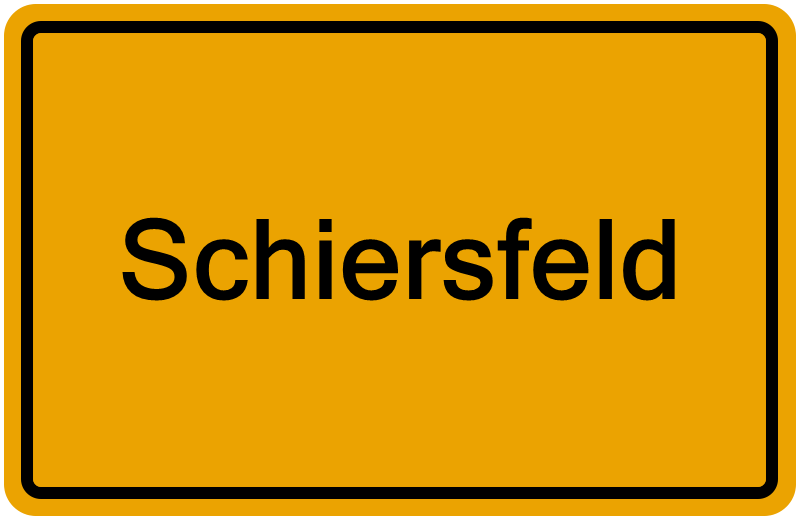 Handelsregisterauszug Schiersfeld
