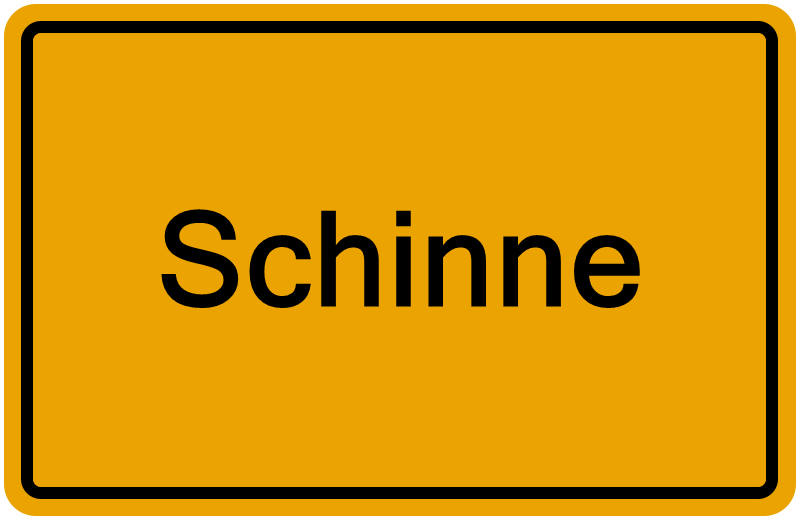 Handelsregisterauszug Schinne