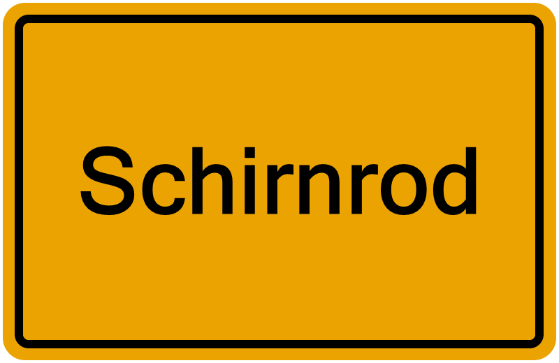Handelsregisterauszug Schirnrod