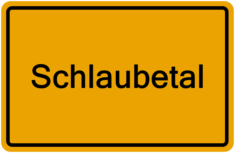 Handelsregisterauszug Schlaubetal