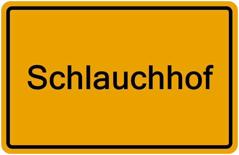 Handelsregisterauszug Schlauchhof