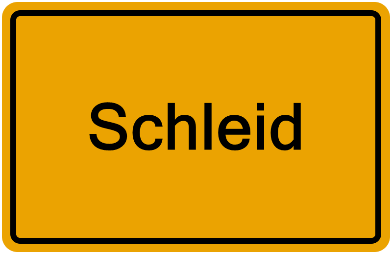 Handelsregisterauszug Schleid