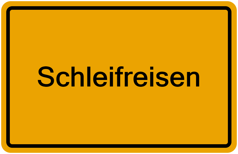 Handelsregisterauszug Schleifreisen