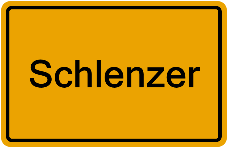 Handelsregisterauszug Schlenzer