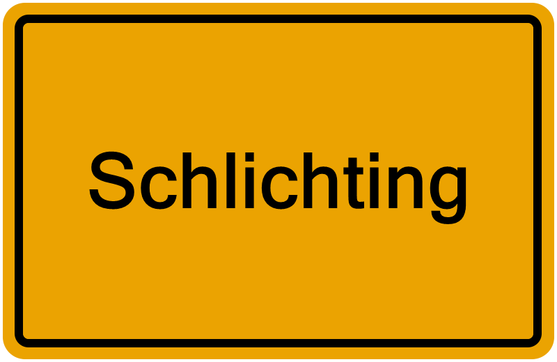 Handelsregisterauszug Schlichting