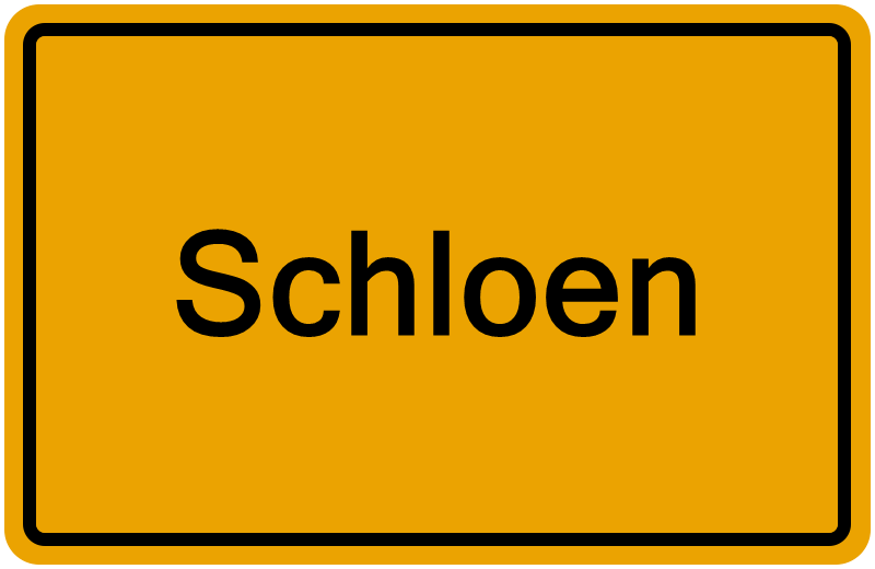 Handelsregisterauszug Schloen