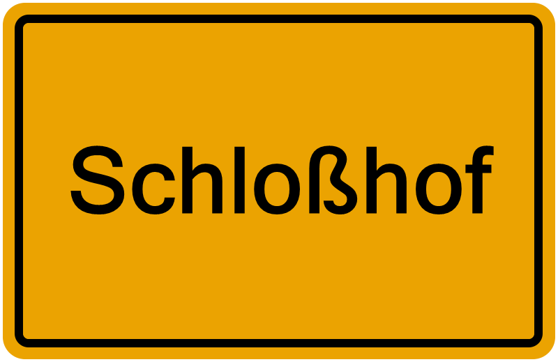 Handelsregisterauszug Schloßhof