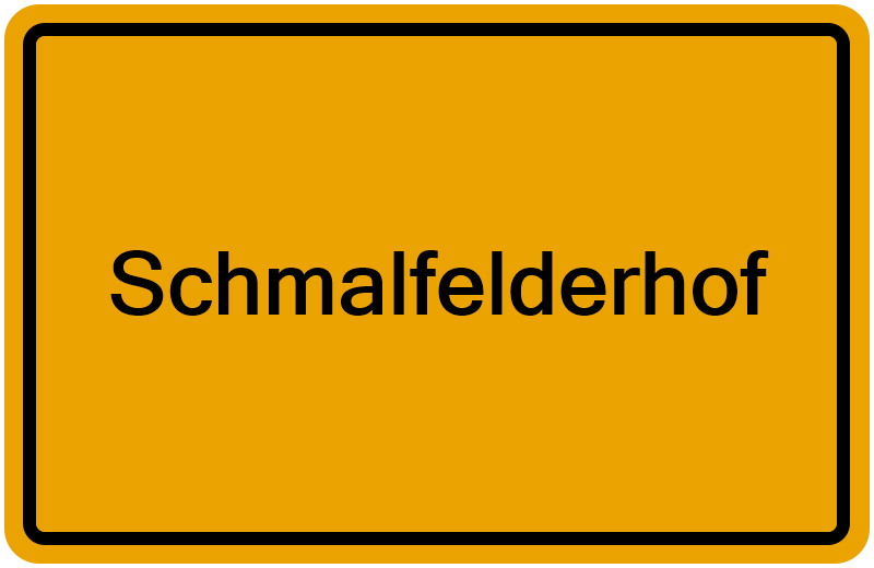 Handelsregisterauszug Schmalfelderhof