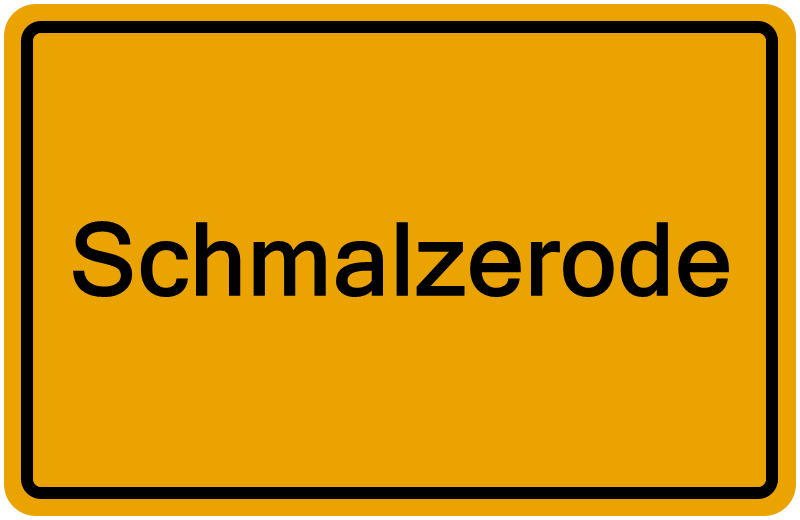 Handelsregisterauszug Schmalzerode