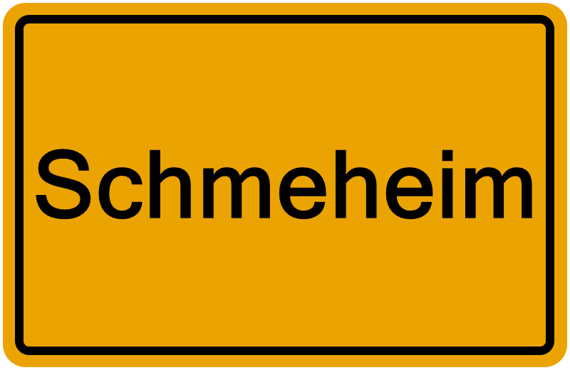 Handelsregisterauszug Schmeheim