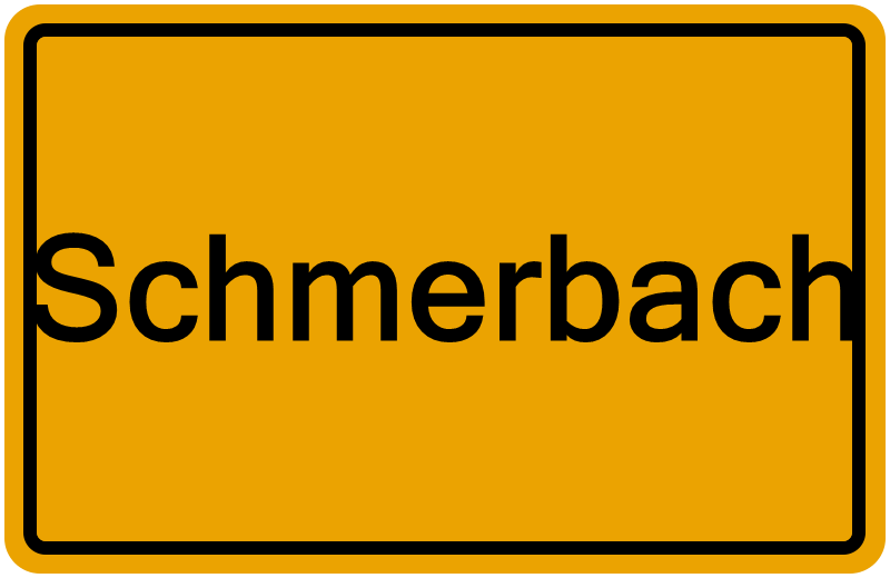 Handelsregisterauszug Schmerbach