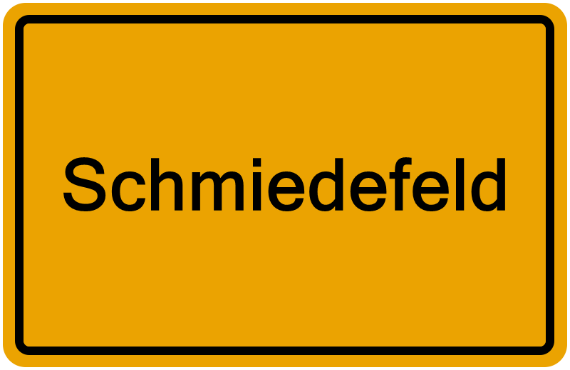 Handelsregisterauszug Schmiedefeld