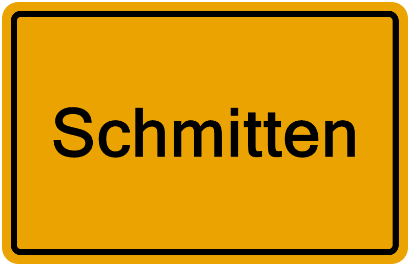 Handelsregisterauszug Schmitten