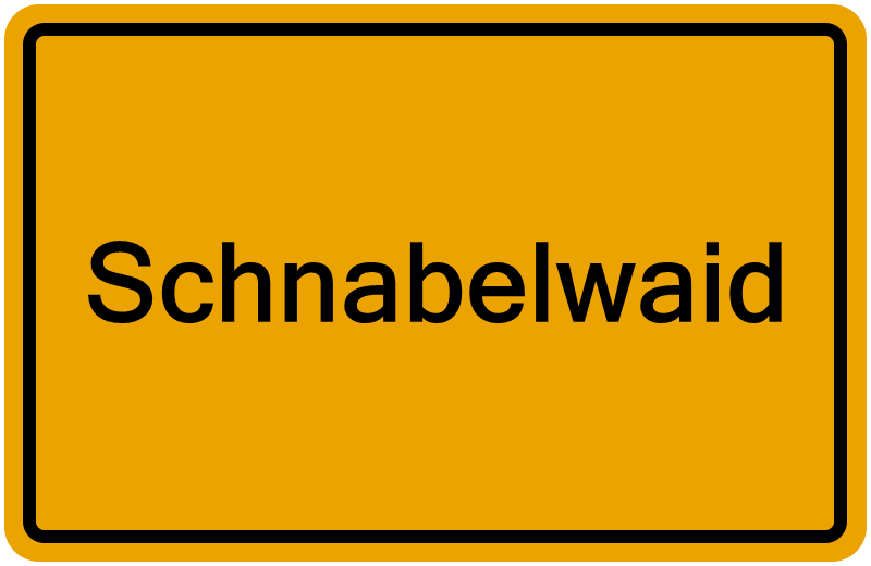 Handelsregisterauszug Schnabelwaid