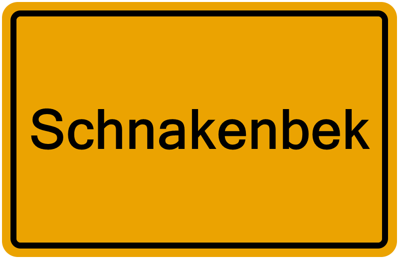 Handelsregisterauszug Schnakenbek