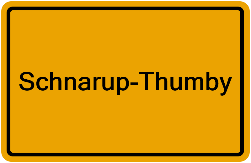 Handelsregisterauszug Schnarup-Thumby