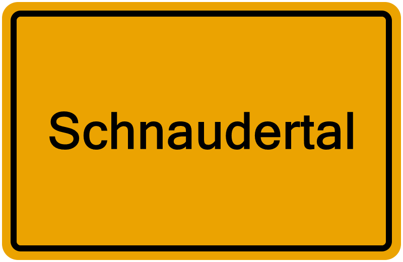 Handelsregisterauszug Schnaudertal