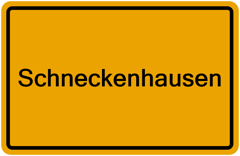 Handelsregisterauszug Schneckenhausen