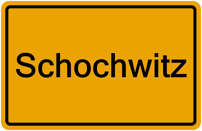 Handelsregisterauszug Schochwitz