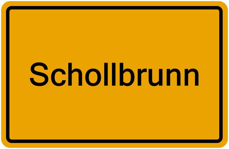 Handelsregisterauszug Schollbrunn